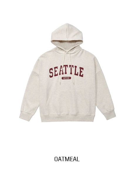 Seattle Patch Sweat Hoodie Pants Set