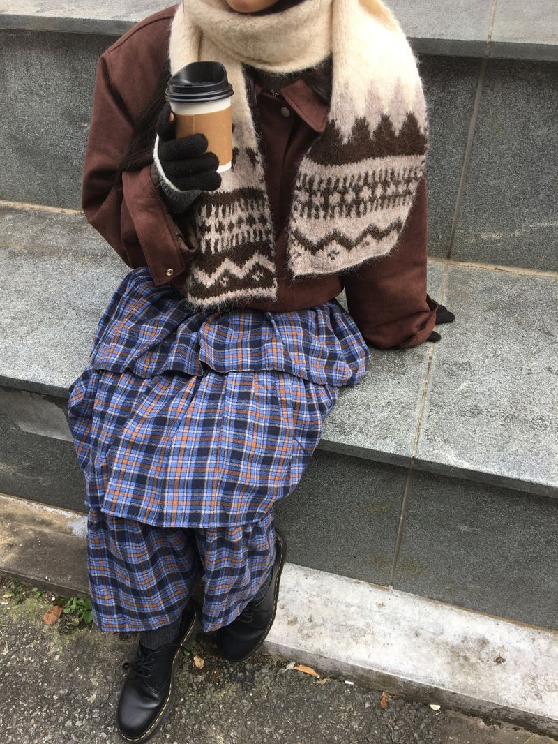 Bichobi Nordic Wool Muffler (4 Colors)