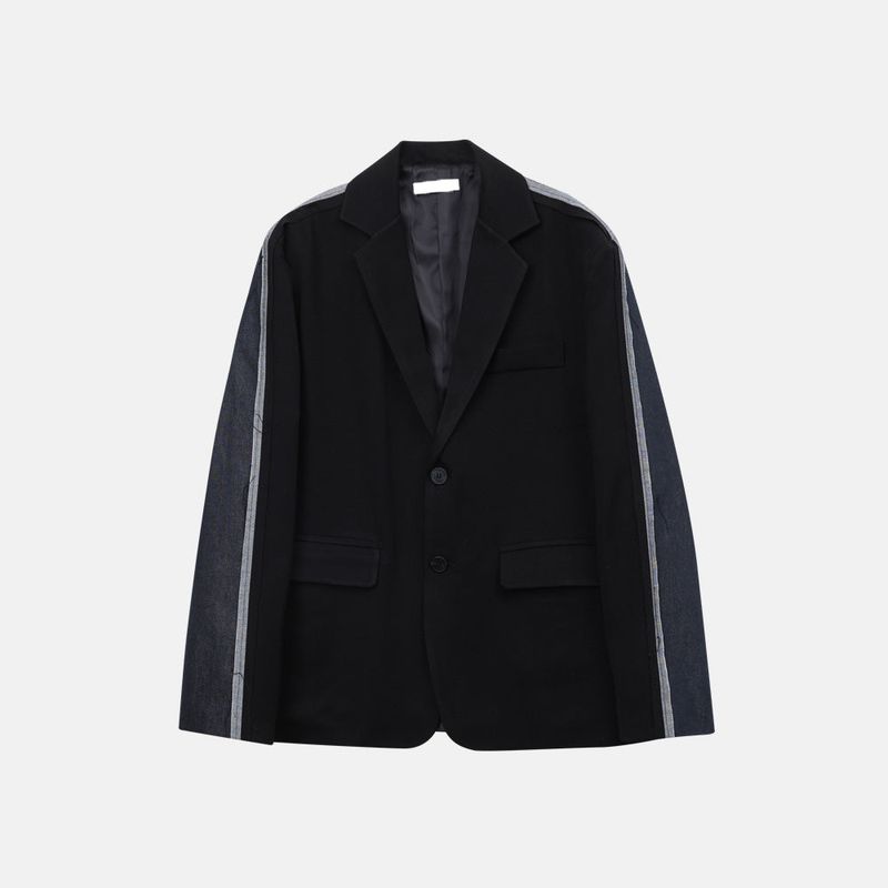 A Nock Deco Denim Jacket (2color)