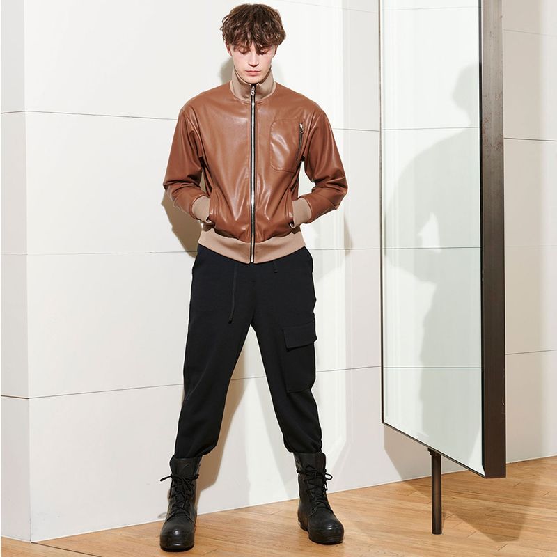  [UNISEX]MARION CARGO PANTS, BLACK