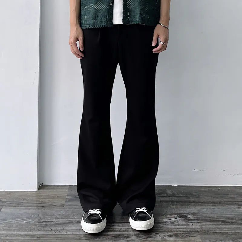 FADE MEET（フェードミート）の「Mid-Rise Elastic Flared Pants（Pants）」