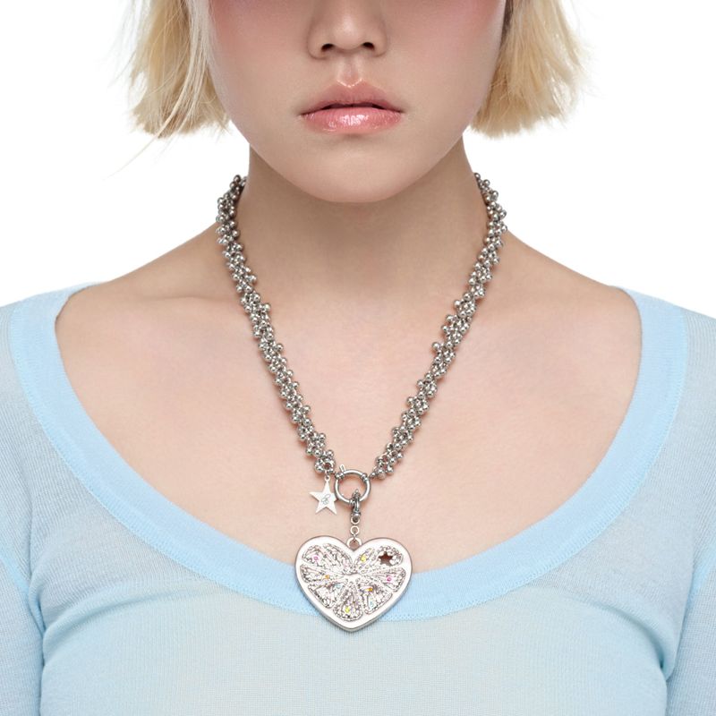 FRUIT SLICE BUBBLE CHAIN NECKLACE