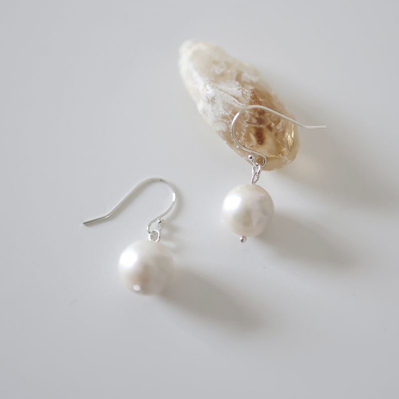 heim（ハイム）の「マルパール Silver 925 ピアス ハンドメイド（アクセサリー）」