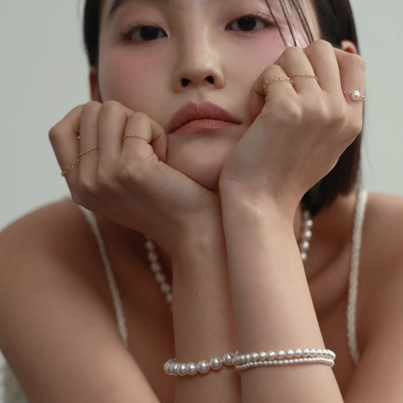 8mm pearl bracelet (M size)