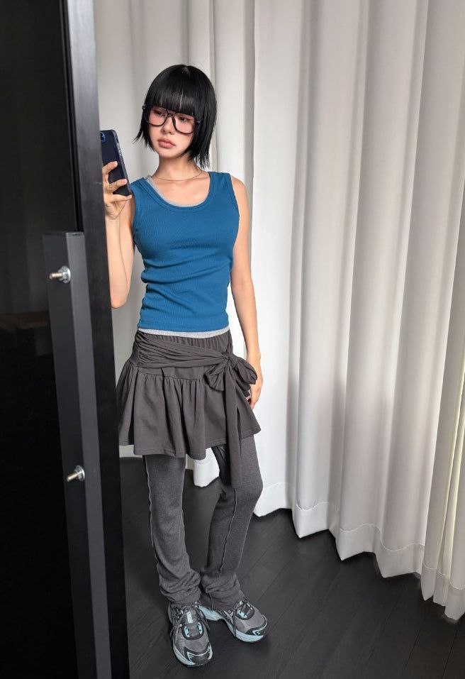 STANDARD RIBBED SLEEVELESS