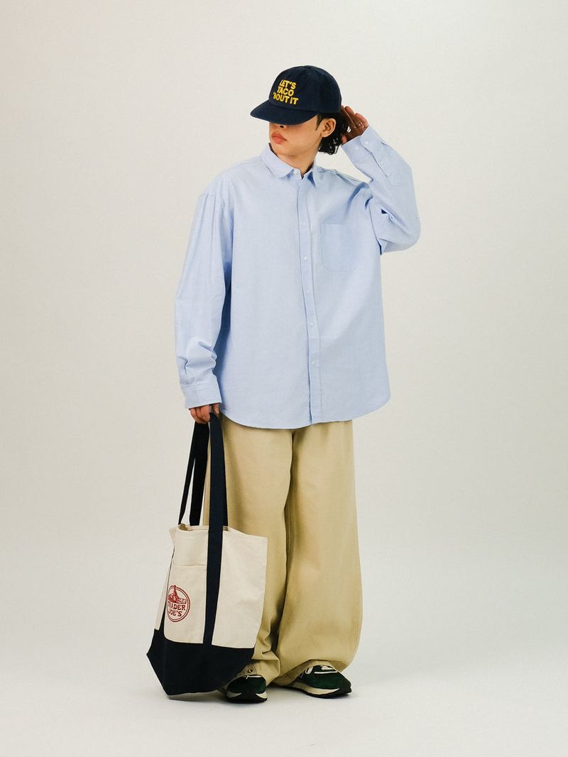 ON Snap Wide Cotton Pants