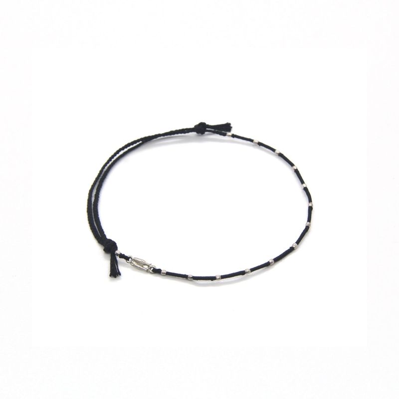 Dragon Silverball Bracelet (knot ver.)