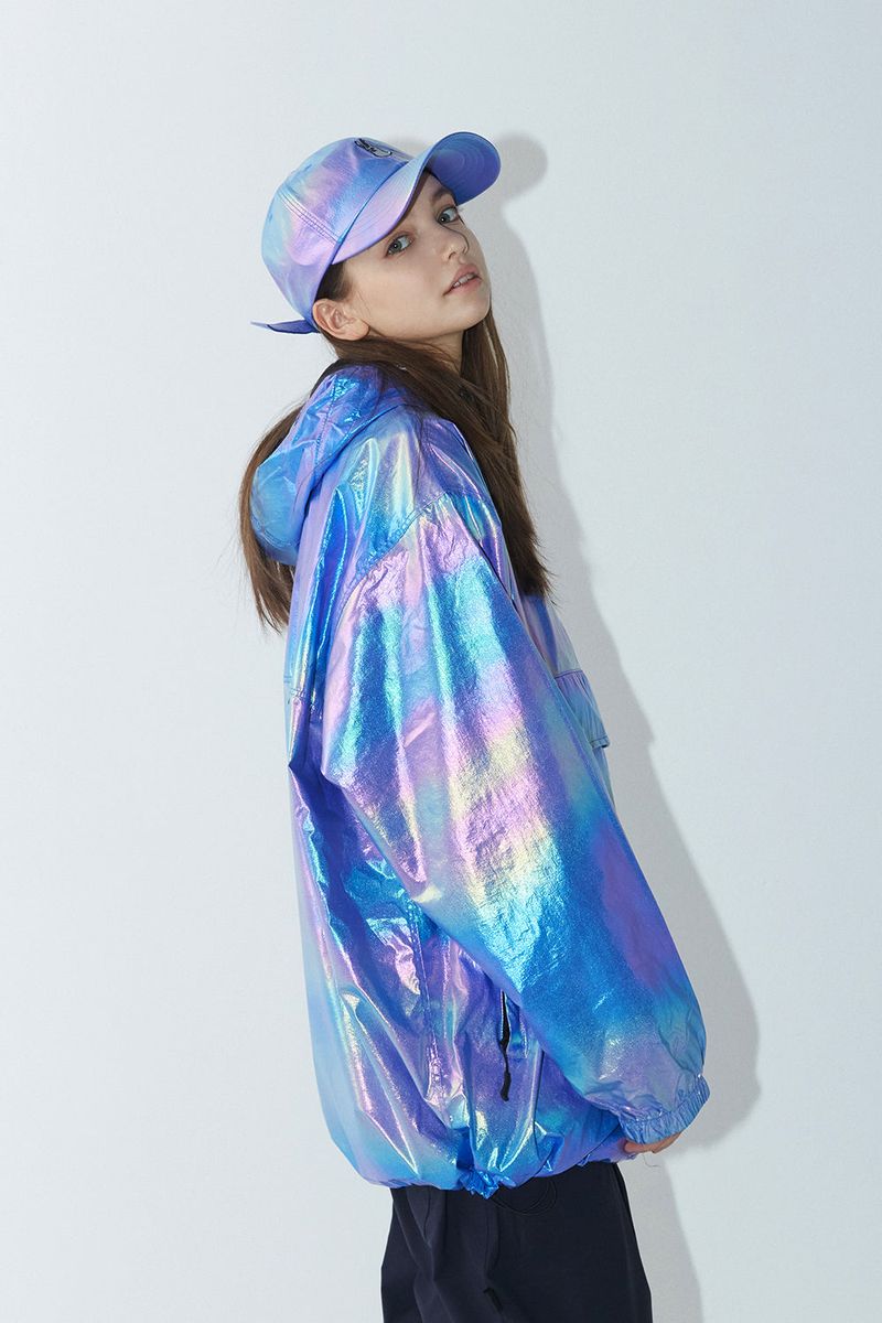 BSR2223FWCP048 GR HOLOGRAM CAP BLUE