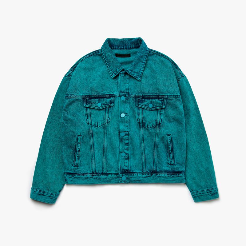 SOJU DENIM OVERSIZED TRUCKER JACKET