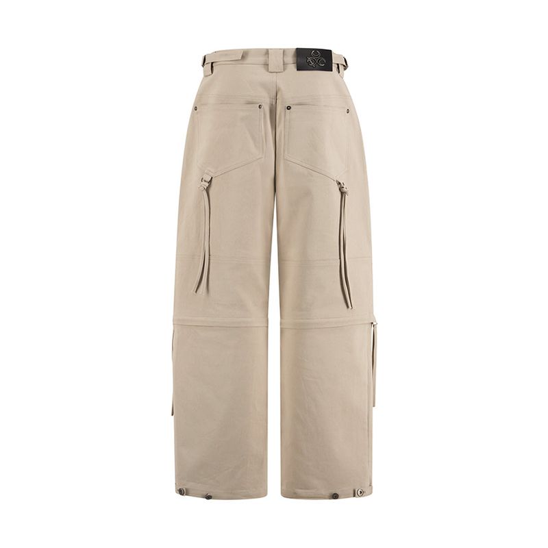 (DUC) 2Way ZipOff Biker Pants Beige