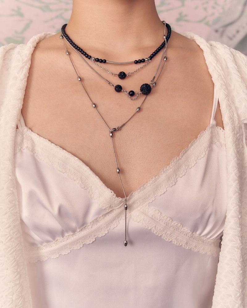 美愛桃源 silver ball chain necklace (BASIC)