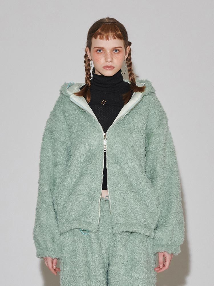 GATELESS（ゲートレス）の「CLUMPY FUR JUMPER（Tops）」