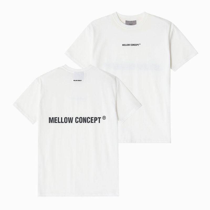 mellowconcept（メロウコンセプト）の「MCT M02 White concept Basic T-shirts（Tops）」
