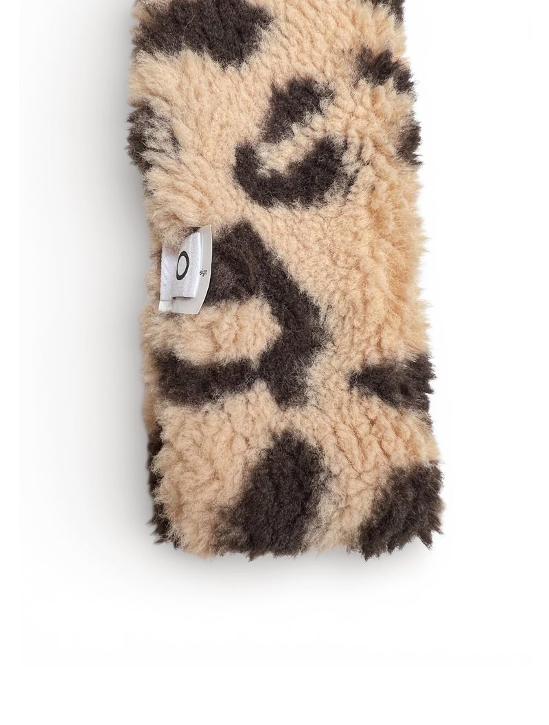 O Logo Safari Muffler / Mocha Brown
