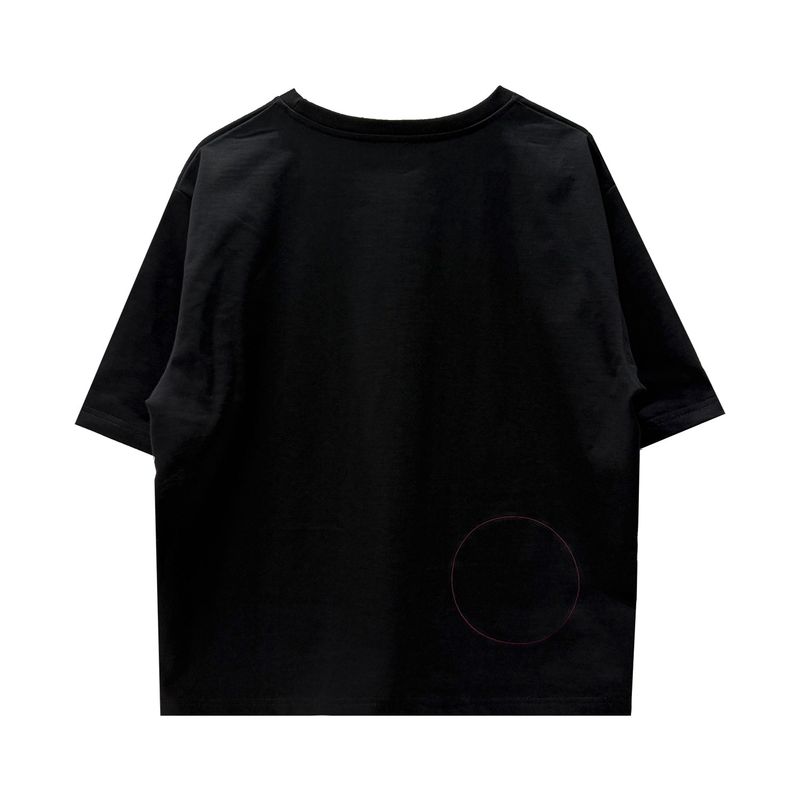 ジェンダーレス ㅁ Tシャツ - ブラック