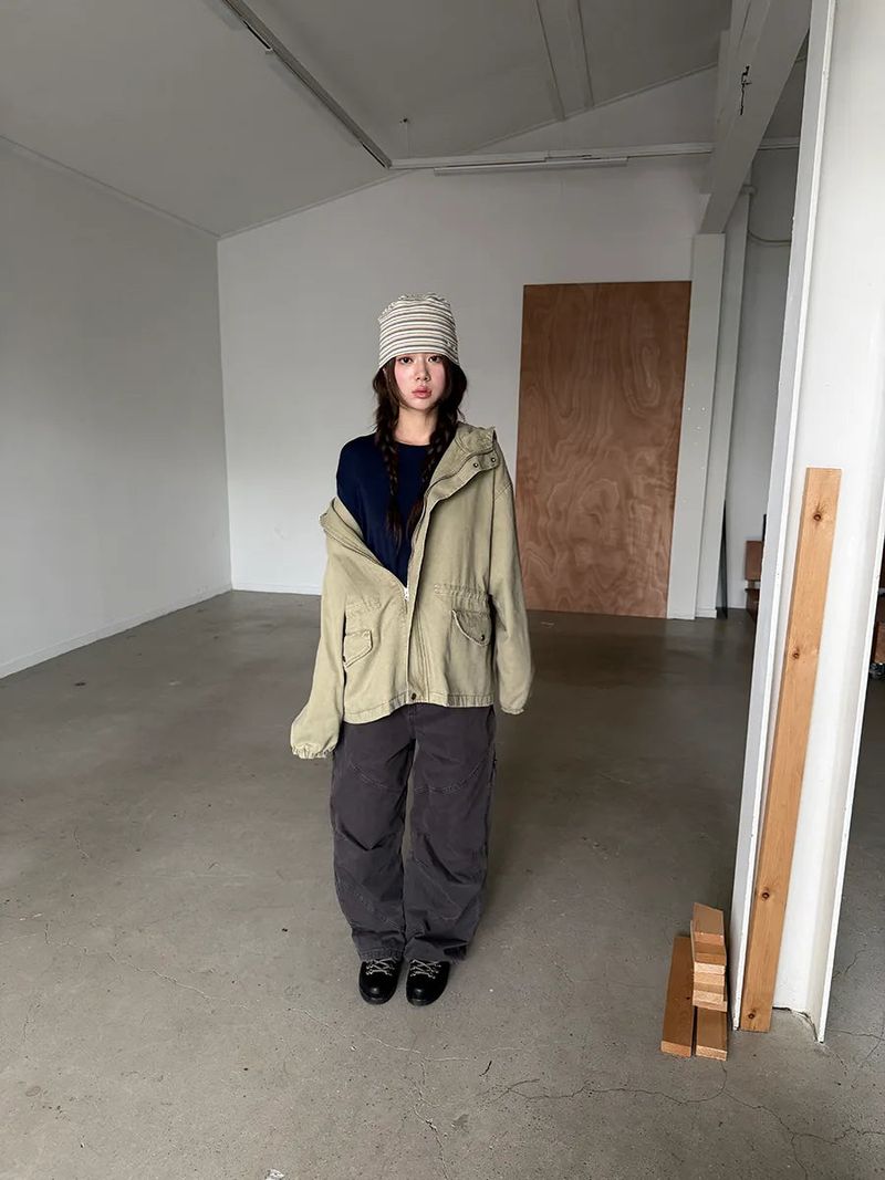 diagonal line pants