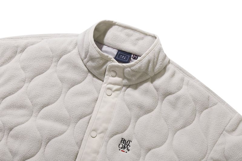FLIGHT QUILTING JACKET_LIGHT GREY