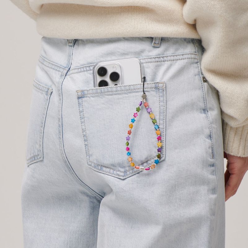 CRAYON STAR PHONE STRAP