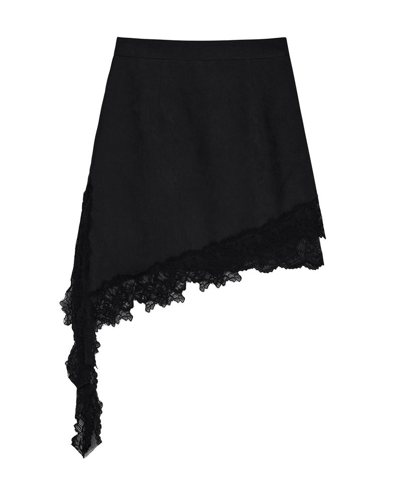 レーススカート(black)
