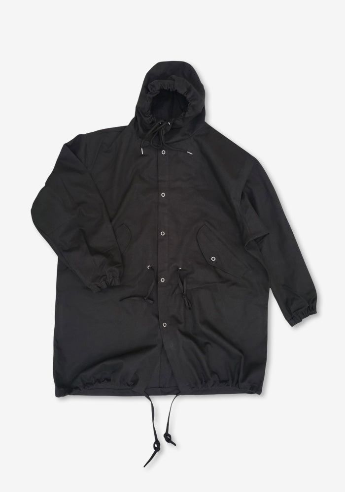 LAB Overfit Hood Fishtail Field Jacket