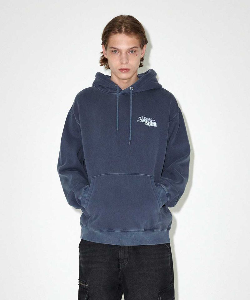 LOGO LIST PIGMENT HOODIE