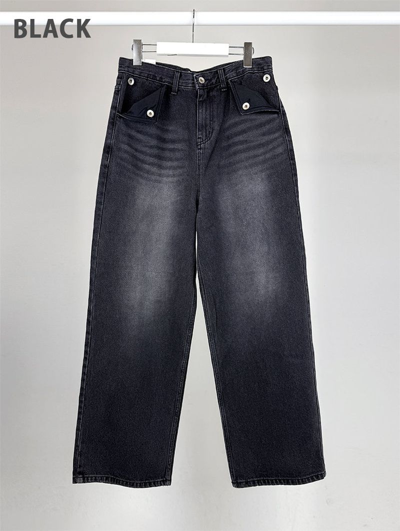 RETRO POCKET POINT JEANS (3C)
