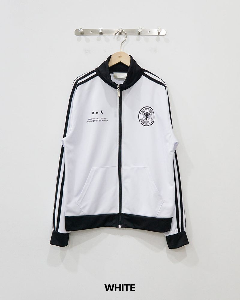 Roster Crop Track Zip-up