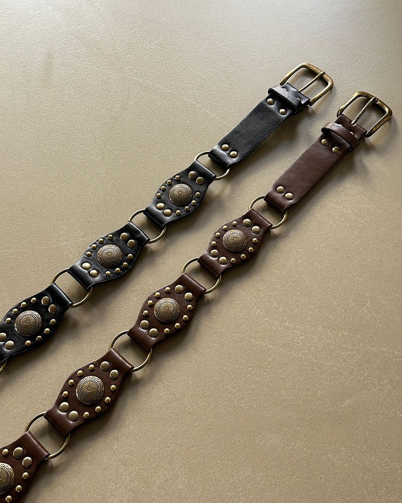 Ethnic hippie wide belt
