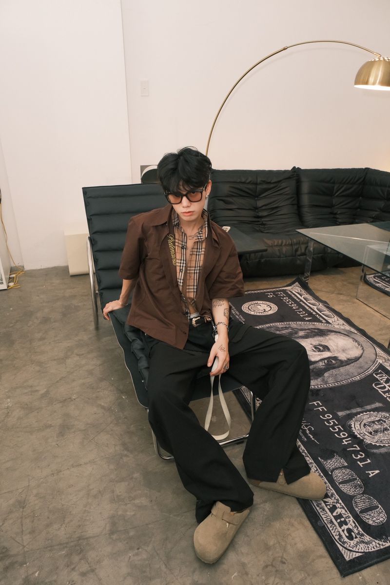 KMC Pretentious Mocha Layer Shirt