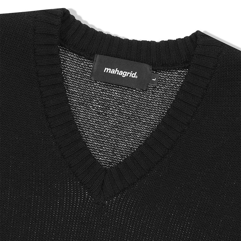 TRIBAL LOGO KNIT VEST
