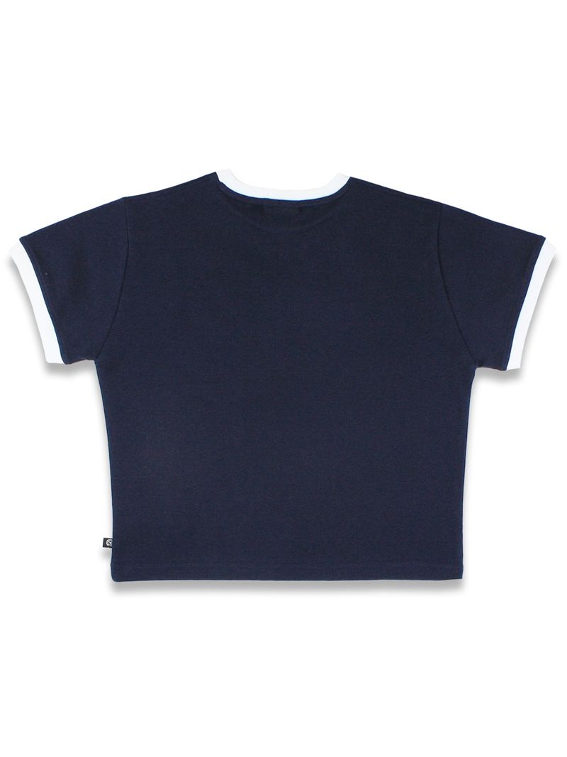Signature_Logo Crop Tee NAVY