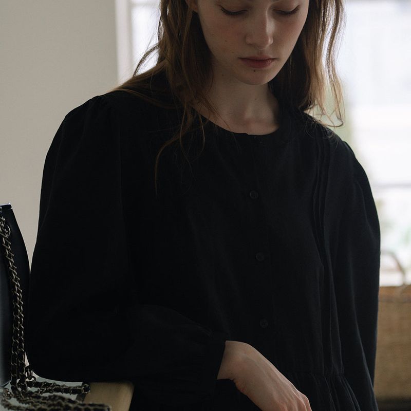 Pure Midi Dress - Black