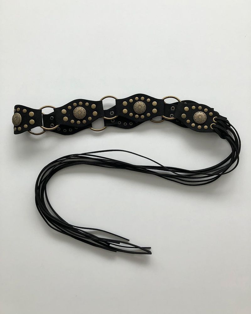 Gold * Bohemian Strap Belt