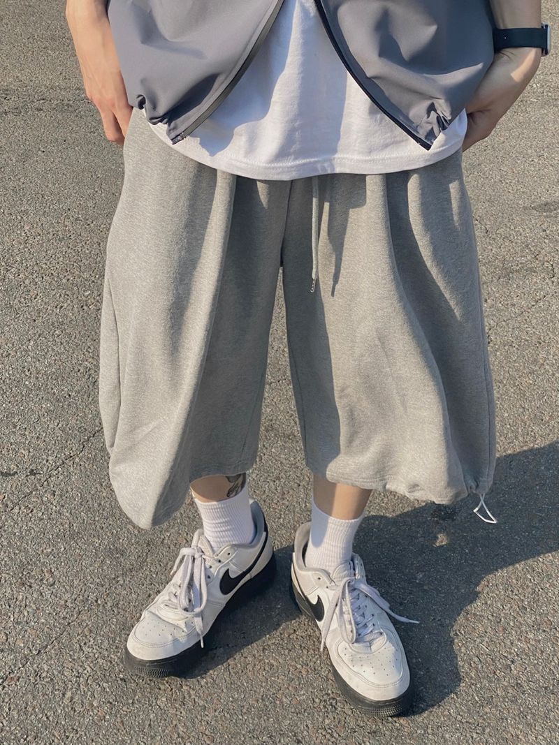 Daily Sweat String Half Pants 3C
