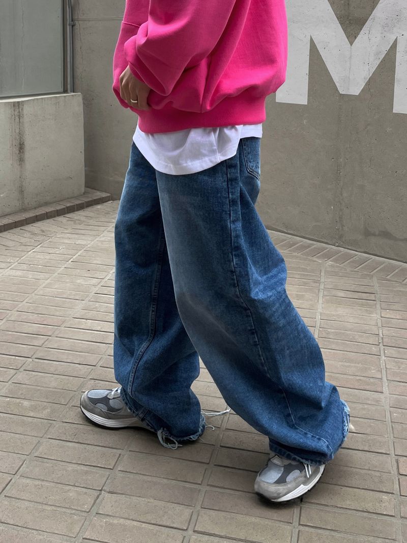 NEEDLELOW(ニードルロウ)の「cat vintage denim PT -2C(Pants)」
