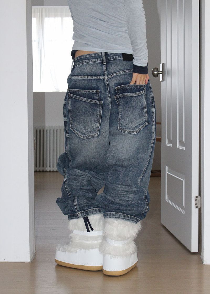 eon(イオエン)の「DOUBLE POCKET WIDE DENIM(Pants)」