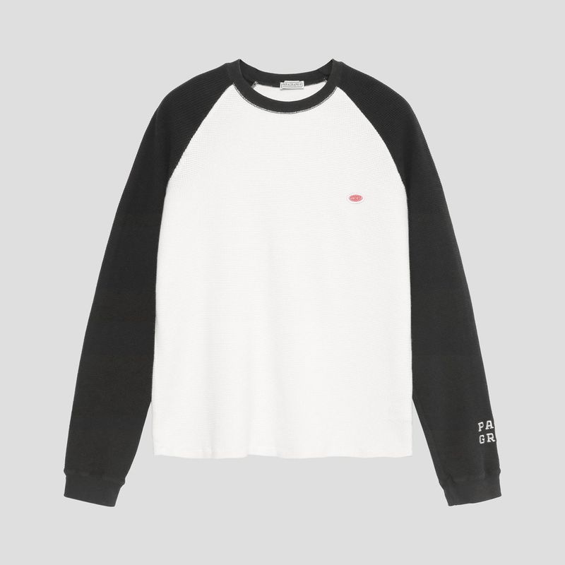 THERMAL RAGLAN LONG SLEEVE - BLACK