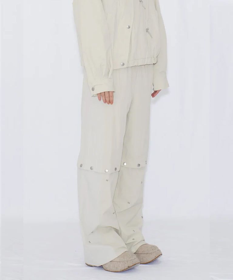 2WAY DEFORMED TRACK PANTS