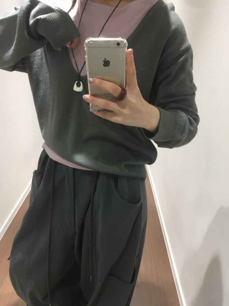 Mark Balloon Cotton Pants (2color)