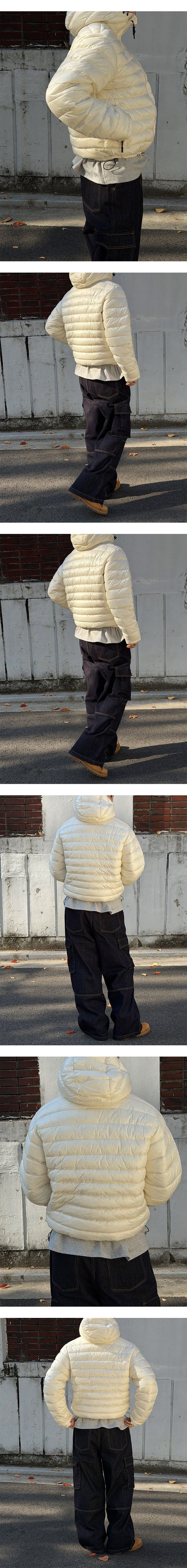 [Unisex] Active hood light padding(5color)
