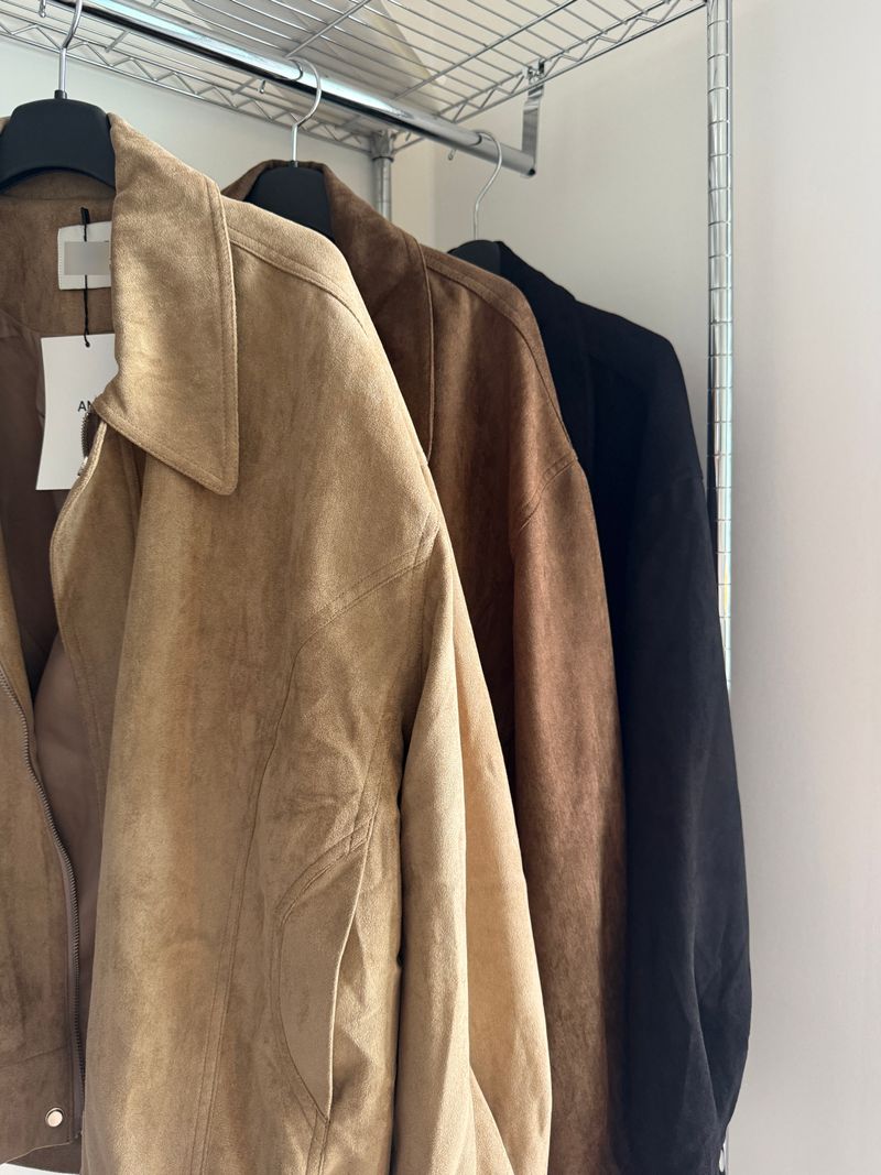 Denny suede jacket (3 colors)