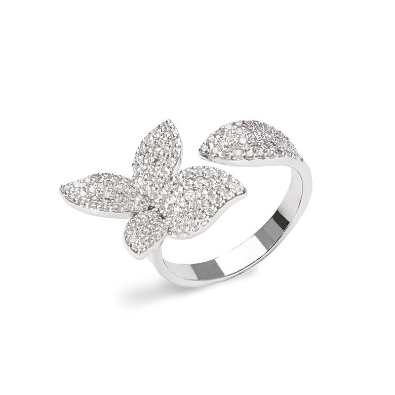 MACIER(マシール)の「Blossom Open Ring (silver)(Accessories)」