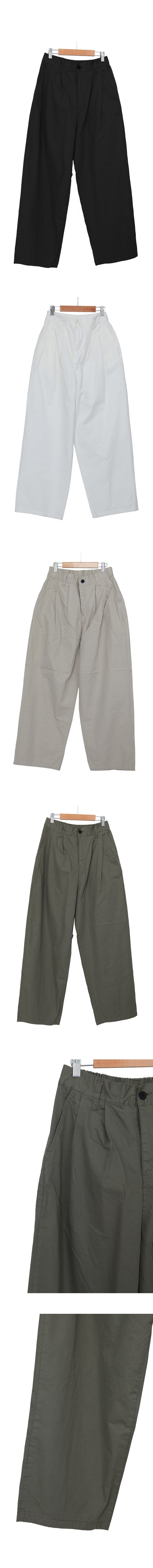 Cotton Basic Balloon Pants