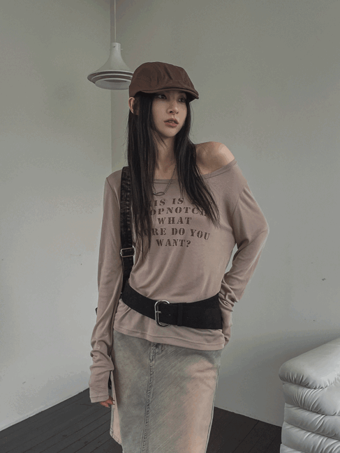 ULAN（ユレン）の「モアレタリングシースルー長袖（Tops）」