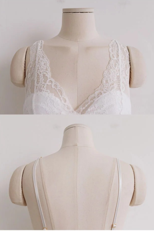 LACE SOFT BRALETTE (4COLORS!)