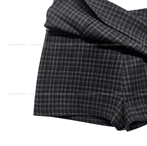 Kael Classic Check Skirt Pants