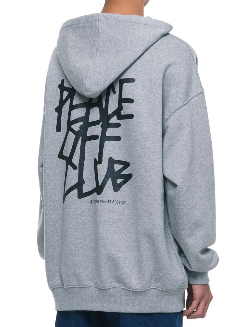 Tagging_Logo Hooded Sweatshirt GREY