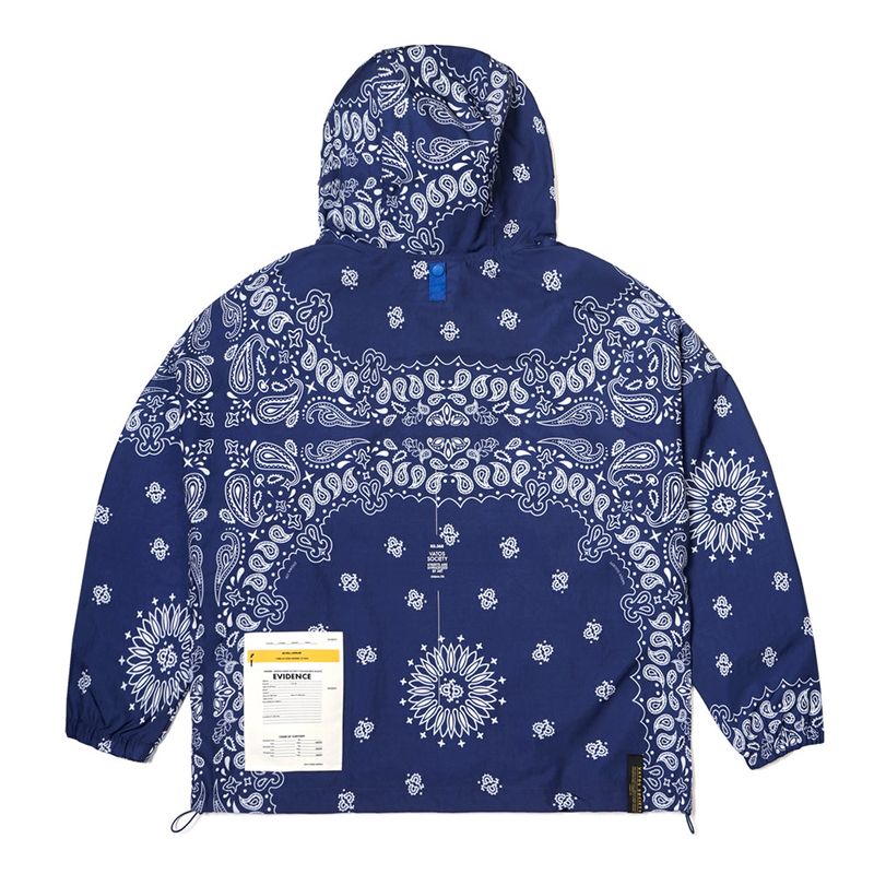 23 PAISLEY ANORAK ORANGE