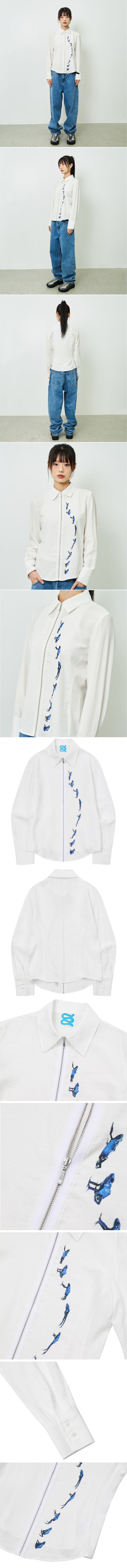 CEC GRAPHIC LOGO SWEATSHIRT(WHITE/NAPPING)