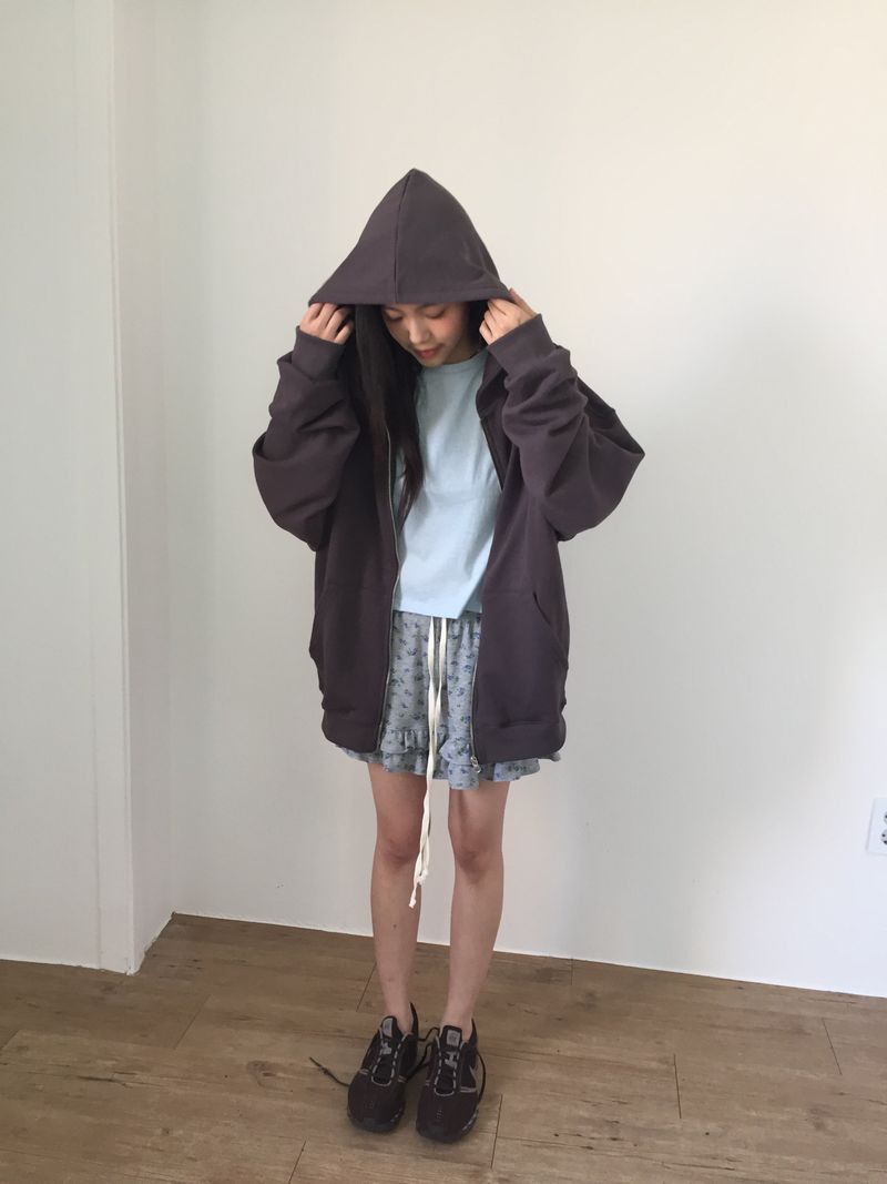 Weekly Essential Zip-Up Hoodie (5color)